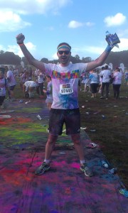 Now I can say I'm a colourful character.